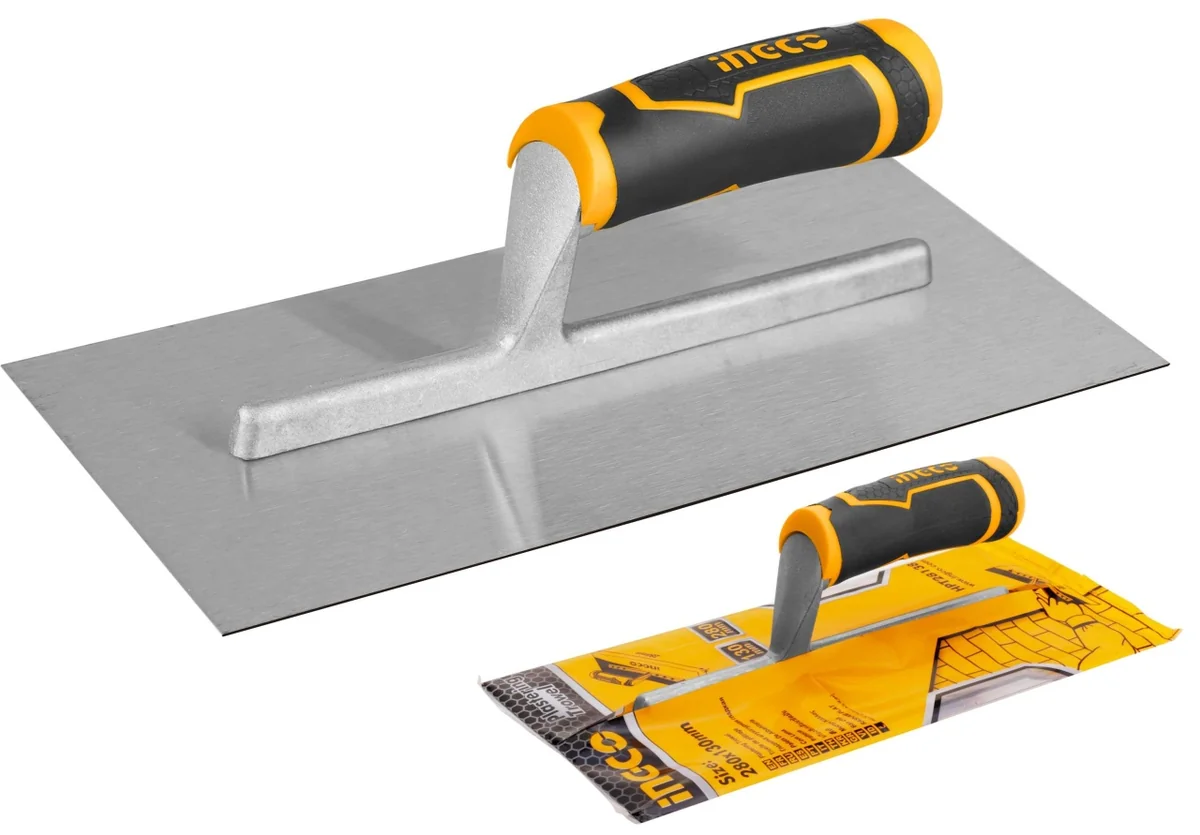 Gletieră Dreaptă 280x130mm INGCO HPT28138 – Mâner Ergonomic, Suport Aluminiu