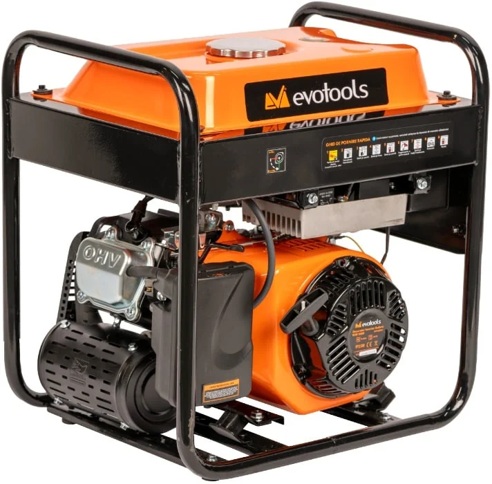 Generator De Curent 2-In-1 Cu Invertor Sudura Aparat 160A, 2000W, 4 Timpi, Evotools 683211