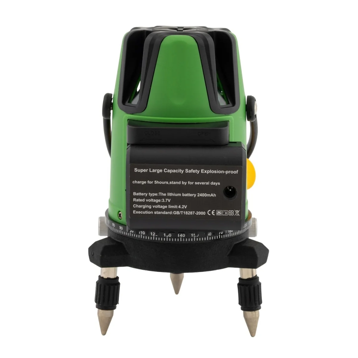 Nivela Laser 5 Linii, 40m, ±2mm/5m, Și 2 Acumulatori, PARTNER PRO PLE-5D 14624