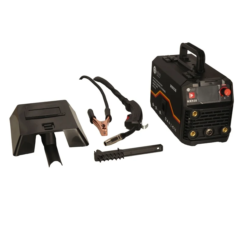495A Pachet Aparat De Sudura Cu Sarma Tip Invertor 495A, MMA/MIG/FCAW/TIG + Ochelari Automati + Sarma Sudura Flux + x2 Pachete Electrozi + x4 Suport Magnetic Sudura EDON MX938