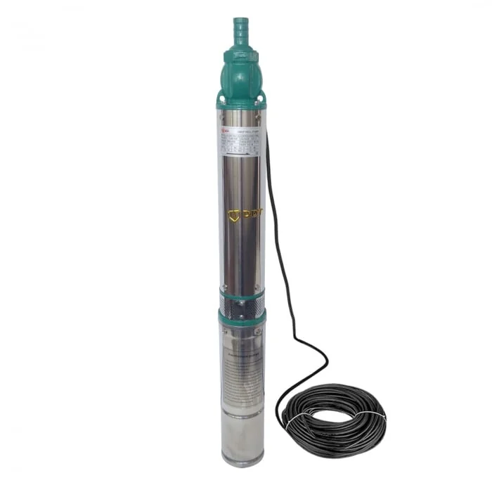 Pompa Apa Submersibila Mare Adancime 1500W, 8 Turbine, 7m³/h, 120m H, Cablu 20m, Inox, Campion CMP1725