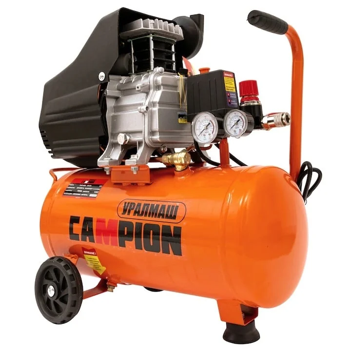 Compresor De Aer 24L, 2.5CP, 200L/Min, 3000RPM, Cu Ulei, Campion CMP2024