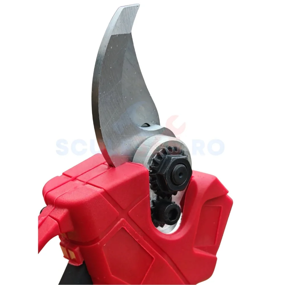 Foarfeca Gradina Electrica Cu 2 Acumulatori 48V X 8Ah, Pentru Gradina, Diametru Taiere 27Mm, Valiza, Profesional Motoyama Japan Cmp1728