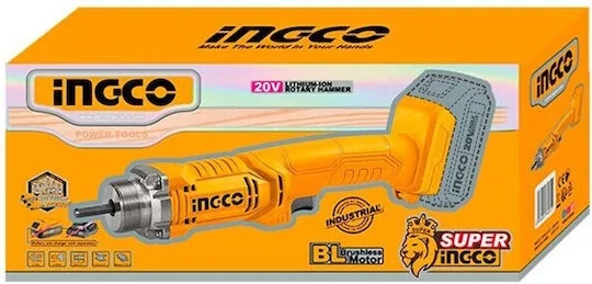 Vibrator Beton Cu Acumulator 20V Ingco CCVLI2023011, 2300 Rpm, Cu 1 Acumulator 2.0Ah Si Incarcator