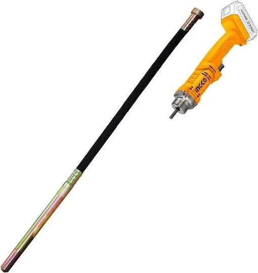 Vibrator Beton Cu Acumulator 20V Ingco CCVLI2023011, 2300 Rpm, Cu 1 Acumulator 2.0Ah Si Incarcator
