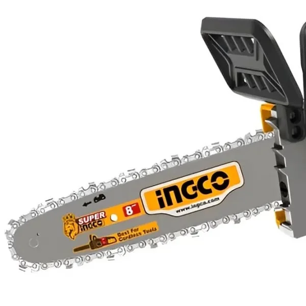 Mini Drujba Electrică Ierastrau De Mână Cu Lanț 20V, 20Cm, Motor Brushless, Fără Acumulator, INGCO CGSLI2085