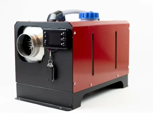 Aeroterma Pe Motorina 8kW Cu Evacuare, Telecomanda, 220V/12V/24V, Rezervor 5L, Campion CMP1478