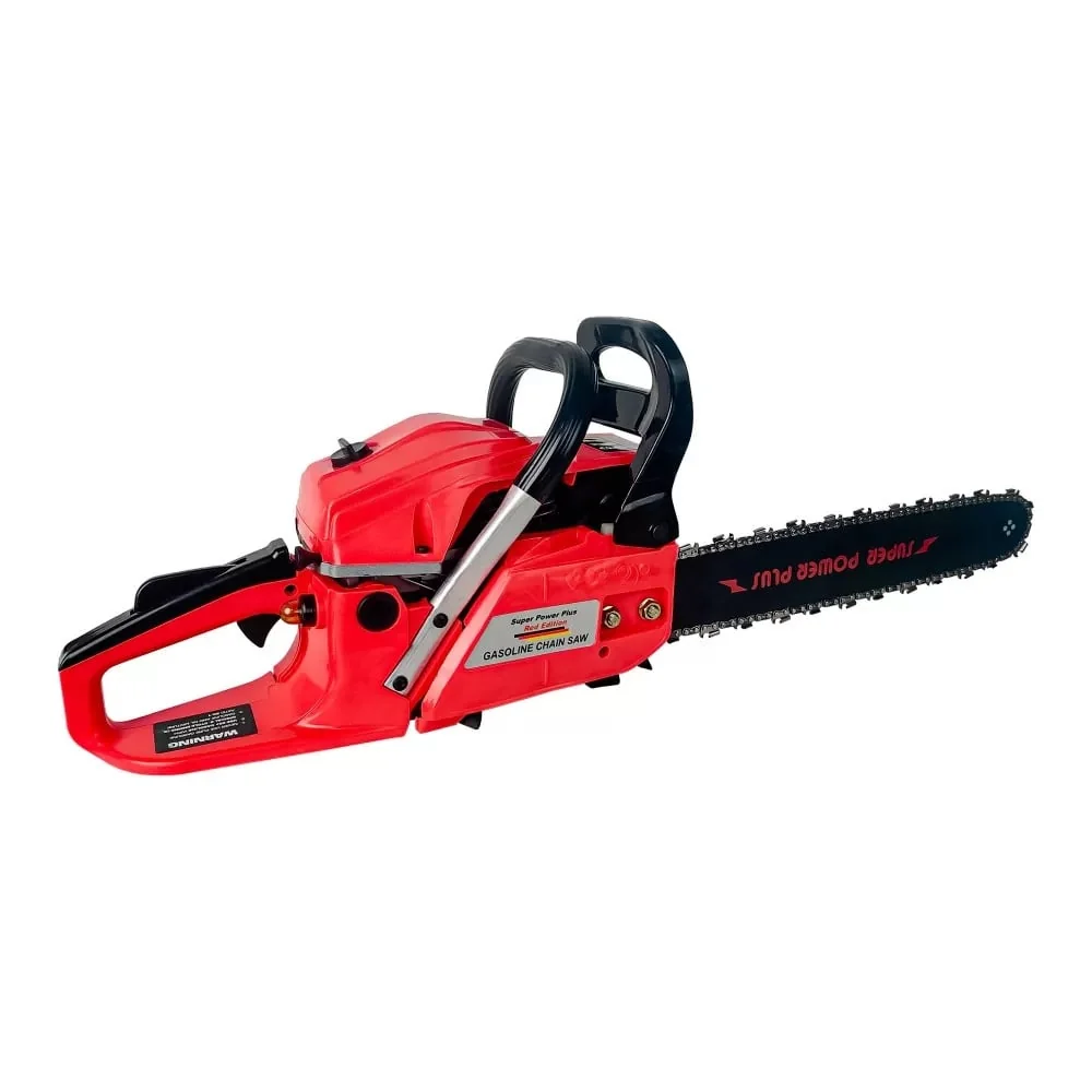 8.8CP *Power Plus - Craft-Tec® Germany* Drujba Pe Benzina Power Plus Red Edition, X8800, 8.8 CP, 6.5 KW, Lame 40 Cm, Lanț 32 Dinti, Motor 2 Timpi, Sistem Anti-Vibratii