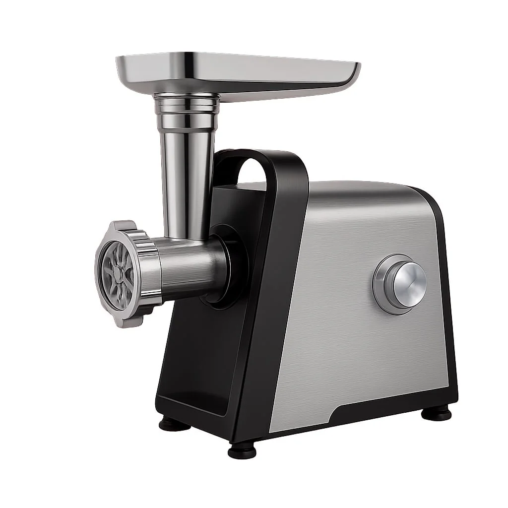 Mașină De Tocat Carne Electrică Inox 4000W CMP1784, 3in1, 1.6 Kg/Min, Funcție Reverse, 3 Site Inox (3/5/7 Mm), Accesorii Cârnați Și Chiftele, 230V, 3.8 Kg, 39.5X29X18.6 Cm, Model Professional