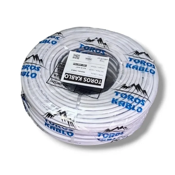 Cablu Electric Curent Toros TRS2X2.5, 100m, 2x2.5 Mm², Cupru, Izolatie PVC Dublu Strat, 300/500V, Flexibil