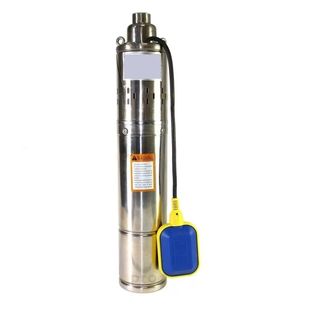 Pompa Apa Submersibilă 1500W, Cablu 20M, 4QGB Cu Snec, 5 M³/H, 160M Înălțime, Cu Plutitor Campion CMP1561