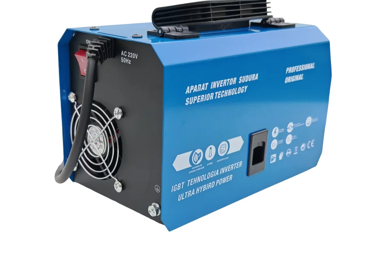 Aparat De Sudura Tip Invertor Cu Sarma 495A, Mma/Mig/Mag (Tig Lift Optional) Afisaj Digital, Ventilat, Urallmash Igbt Technology Ultra Hybrid Power, Cmp1697