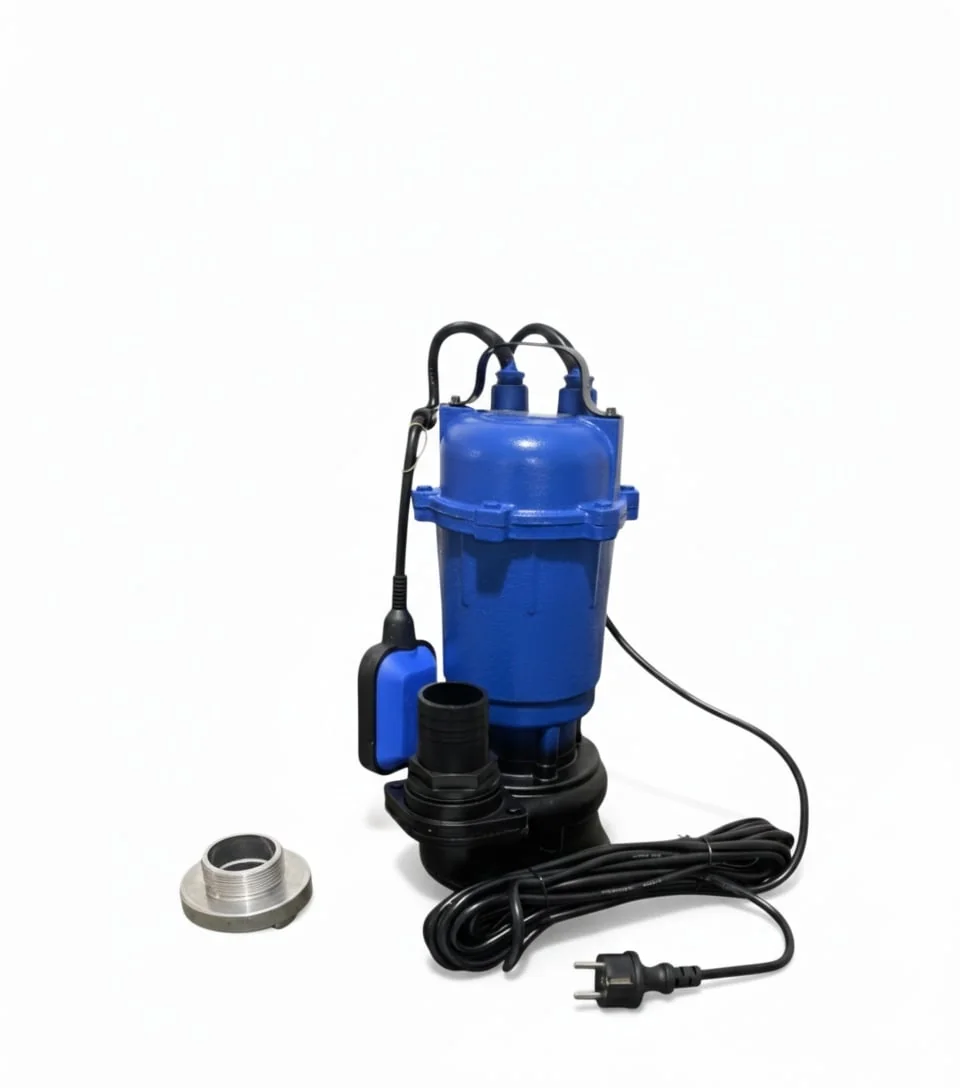 Pompa Apa Murdara Cu Tocator 3500W, 14.000 L/H, 12M Adancime, Cablu 8M, Plutitor, Cupla Furtun Pompier, 2'', Campion CMP1755