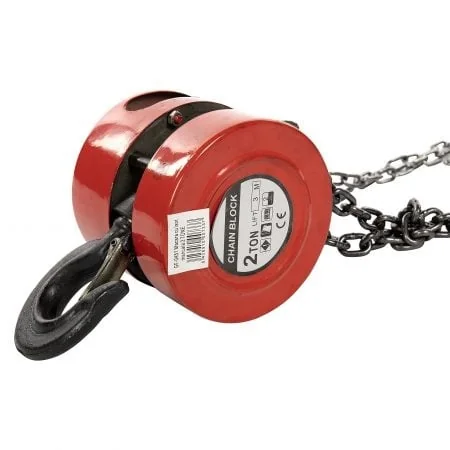 Macara 2T Tone, 3m, Cu Lanț Manuală (Palan Mecanic) Poland B0569