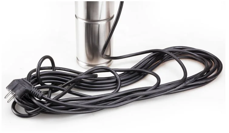 Pompa Submersibila De Adancime 4" Multietajata Evosanitary 683356, 8 Turbine, 750W, Debit 4000 l/h, Inaltime Refulare 54 m, Carcasa Inox