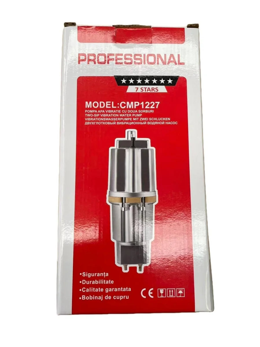 Pompa Apa Submersibila Cu Doua Sorburi 1000W 70M Inaltime 35 L/Min Model VMP60-3 Campion CMP1227