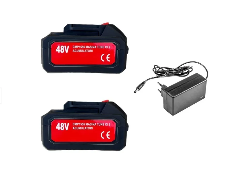 Masina De Tuns Oi Campion CMP1556 1000W Cu 2 Acumulatori 48V 6000mAh Fara Fir Accesorii Incluse Valiza De Transport CAMPION CMP1556B