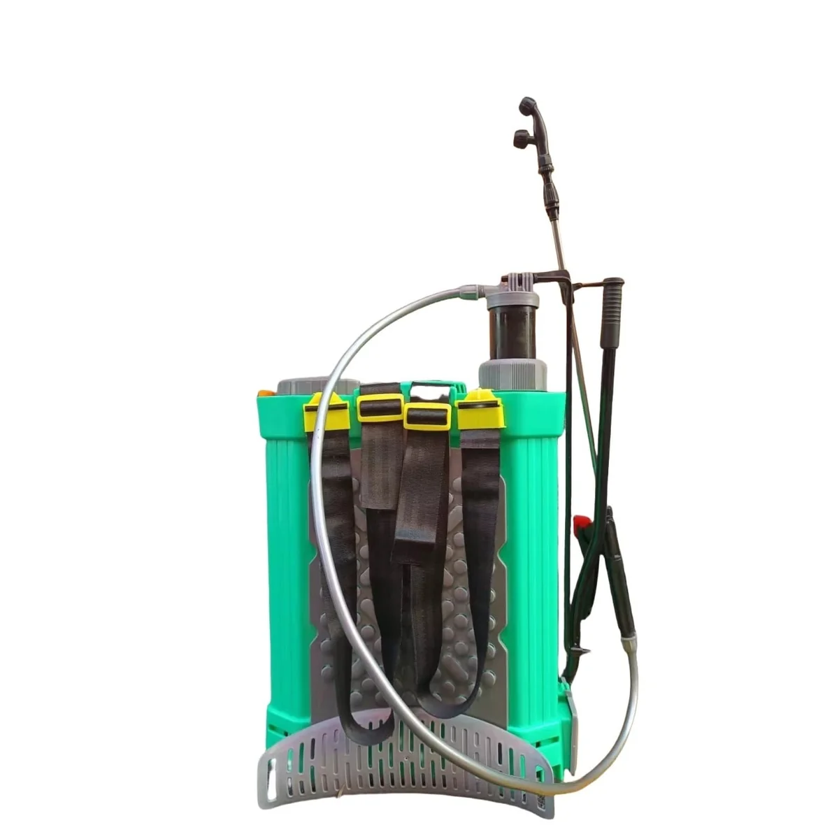 Pompa De Stropit Electrica Cu Acumulator CMP1759, 16L, 12V 8Ah, Presiune Reglabila Pana La 4 Bar, Autonomie 3-5 Ore, Lance Telescopica Inox, DuzE Interschimbabile, Incarcator Inclus, Curele Captusite
