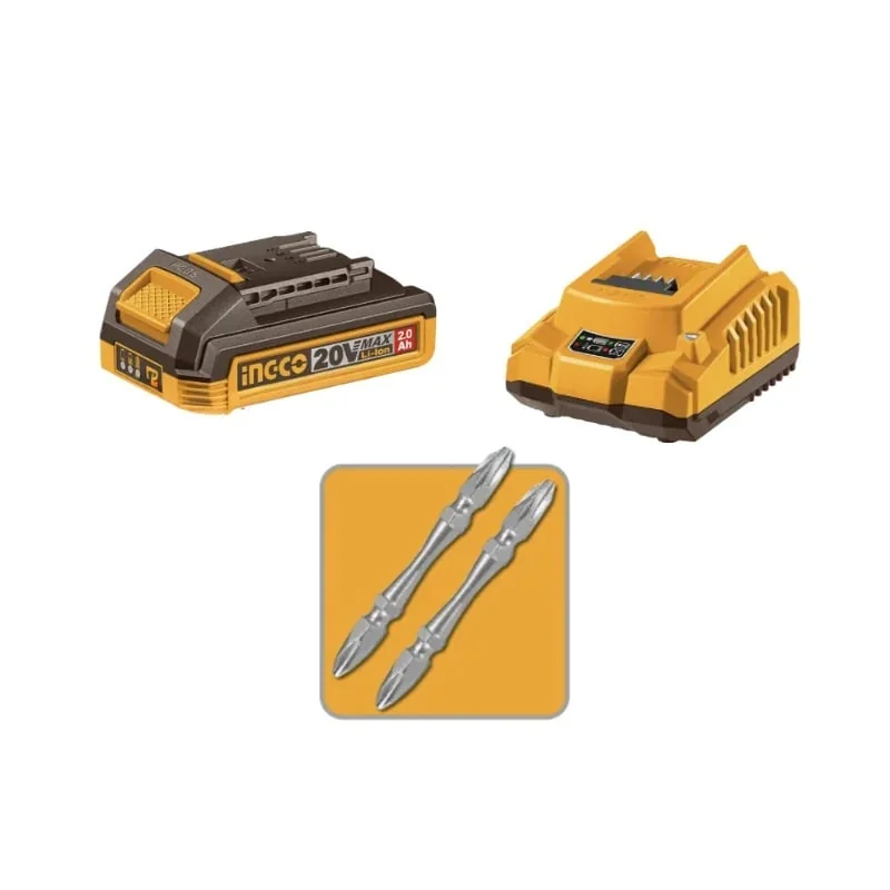 Filetanta Cu Impact 20V 1/4" CIRLI2023, Motor Brushless, 230Nm, 3 Trepte Viteza, 2 X Acumulator 2.0Ah, Incarcare 220-240V