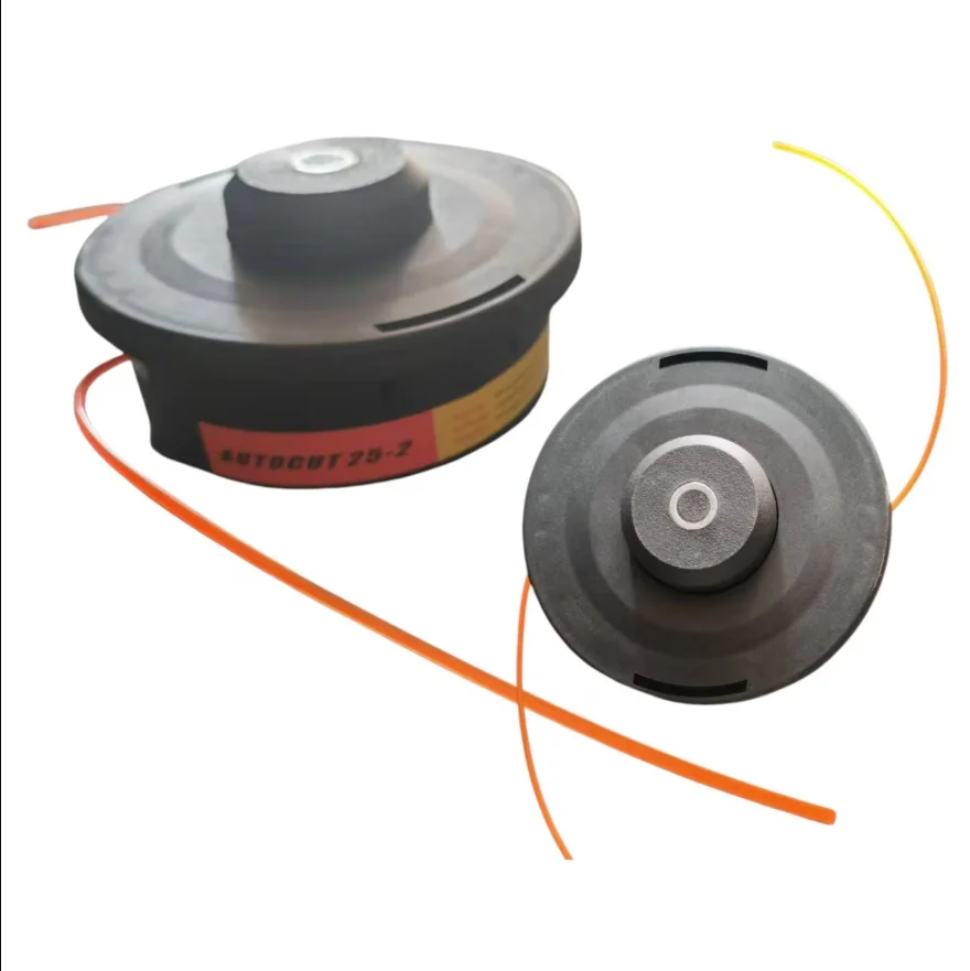 Mosor Cu Fir MTC Negru Cu Eticheta Set 1591, Rezerva Pentru Motocositoare Si Trimmer, Montaj Rapid, Fir Rezistent Pentru Tuns Iarba