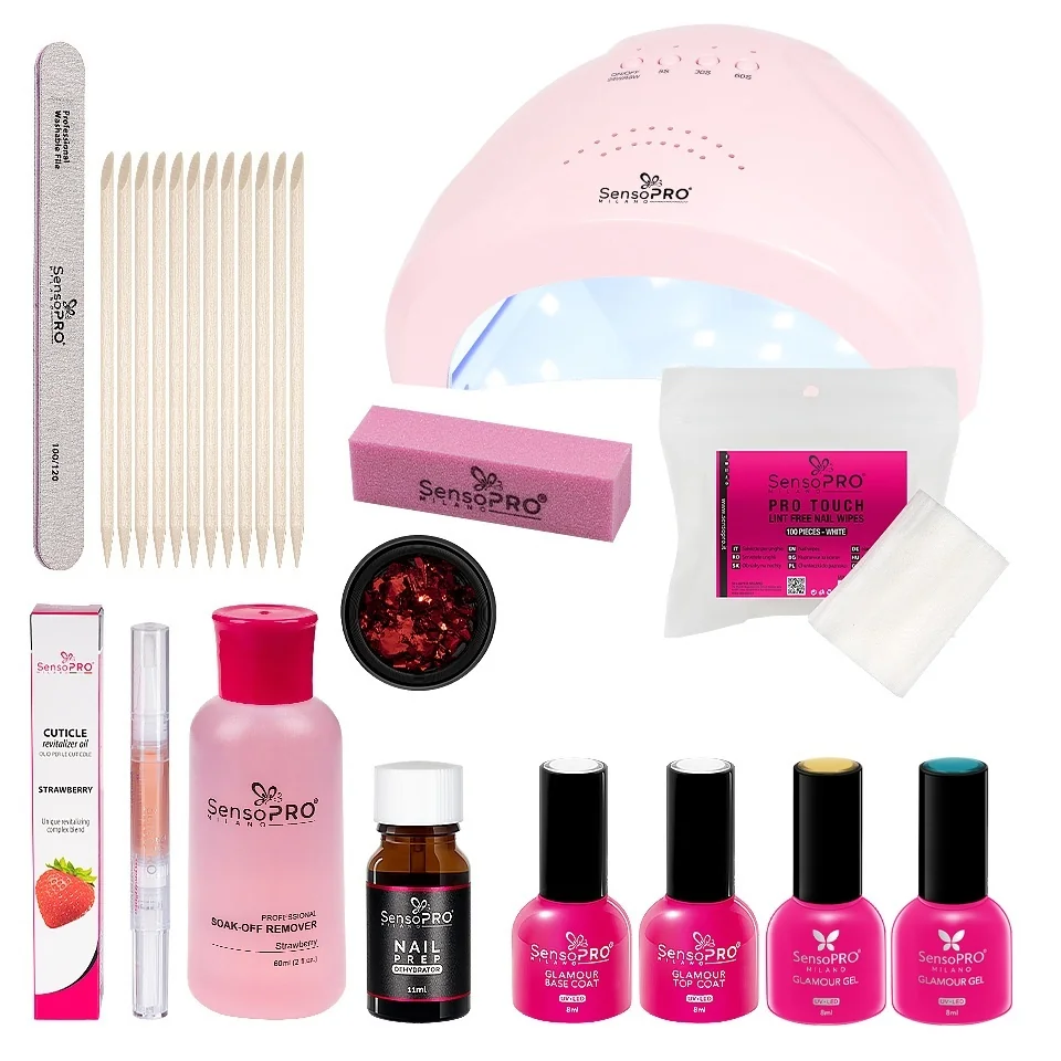 Kit Oja Semipermanenta Glamorous Manicure