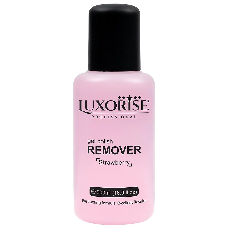 Soak-Off Remover Strawberry LUXORISE, 500ml