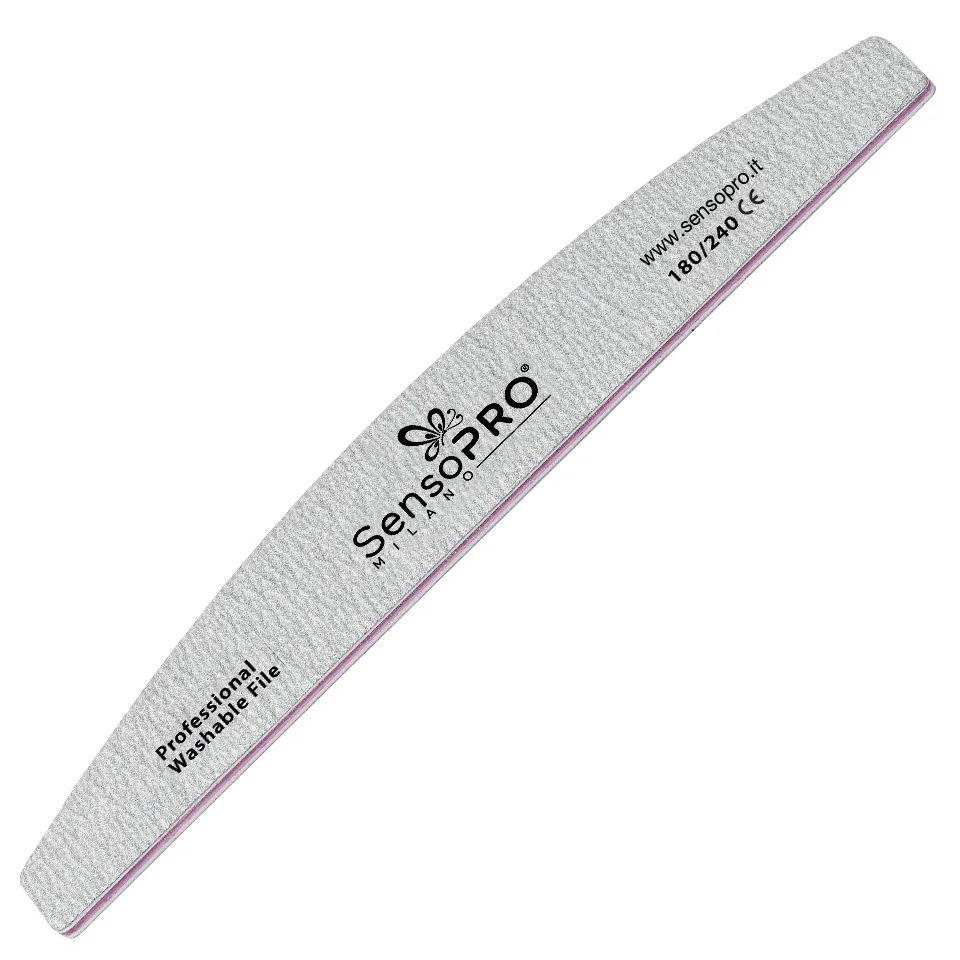 Pila Unghii Semiluna granulatia 180/240 - SensoPRO Milano