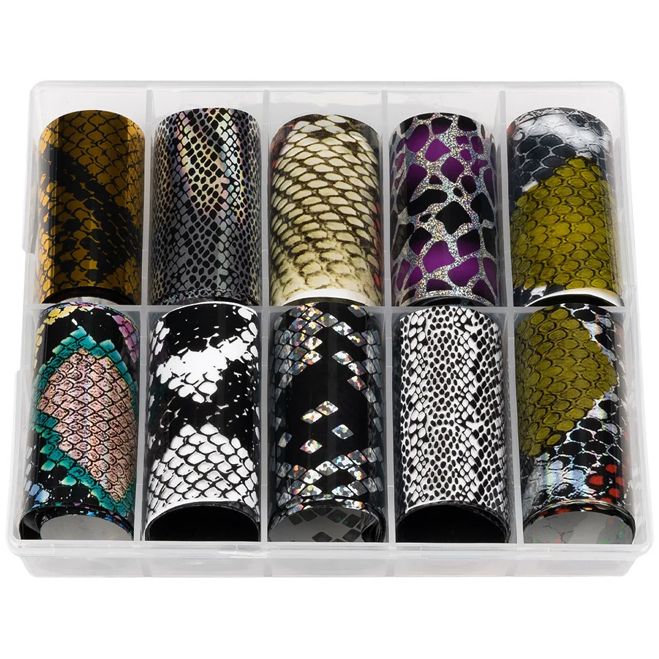Set Folii Transfer LUXORISE Just Animal Print, 10 buc
