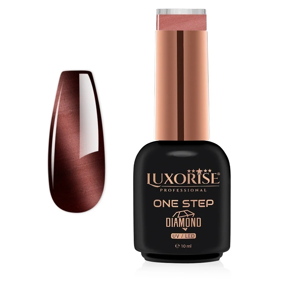 Oja Semipermanenta One Step Diamond Cat Eye LUXORISE - Rose Whisper, 10ml
