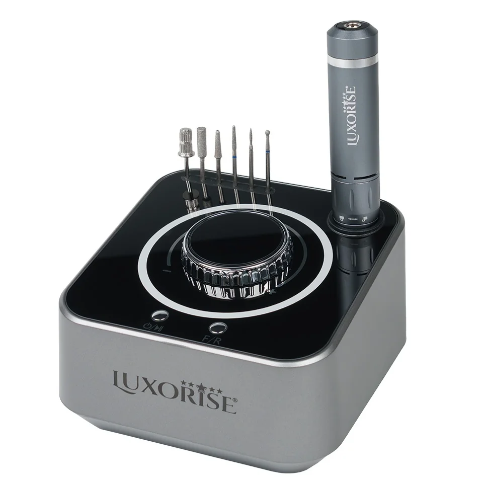 Freza Unghii NeoTurbo PRO 40.000RPM - LUXORISE, Titanium Silver