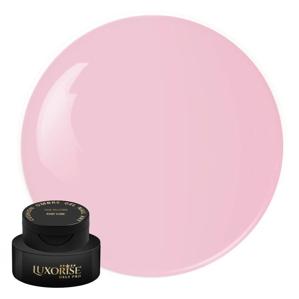 Gel UV Nail Art Babyboomer LUXORISE Cushion Ombre Prime - Rosy Dusk, 2ml