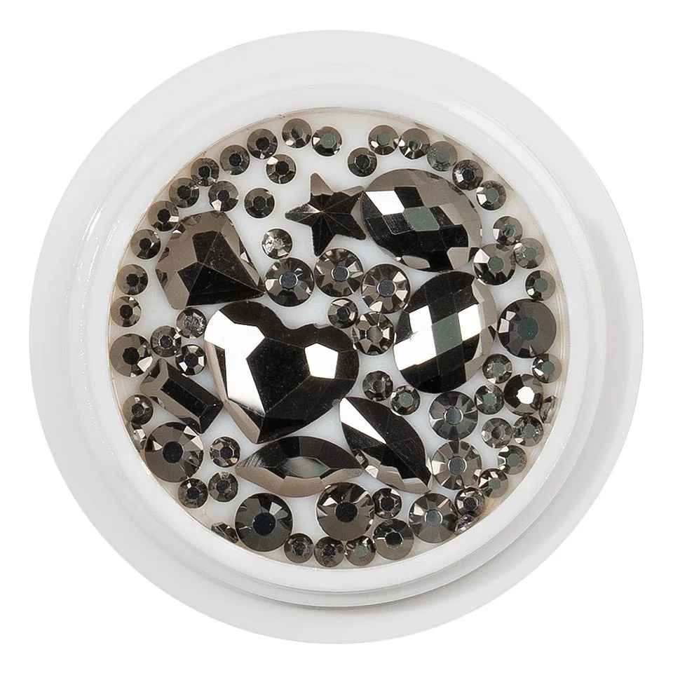 Cristale Unghii LUXORISE, Black Diamond