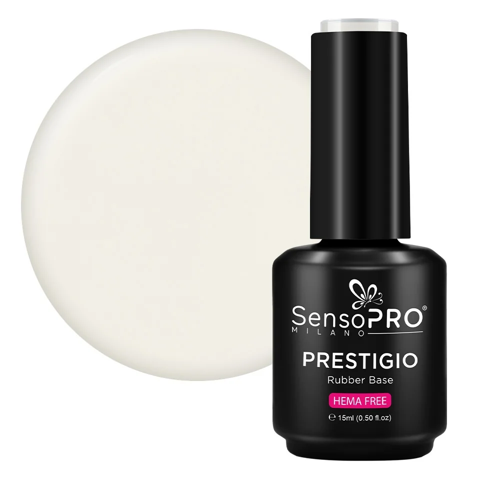 Rubber Base PRESTIGIO SensoPRO Milano - Whipped Cream 15ml