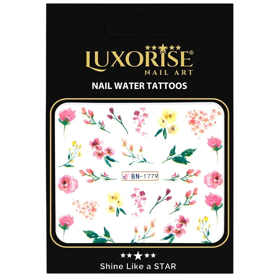 Tatuaj Unghii LUXORISE Flower Insomnia, BN-1779