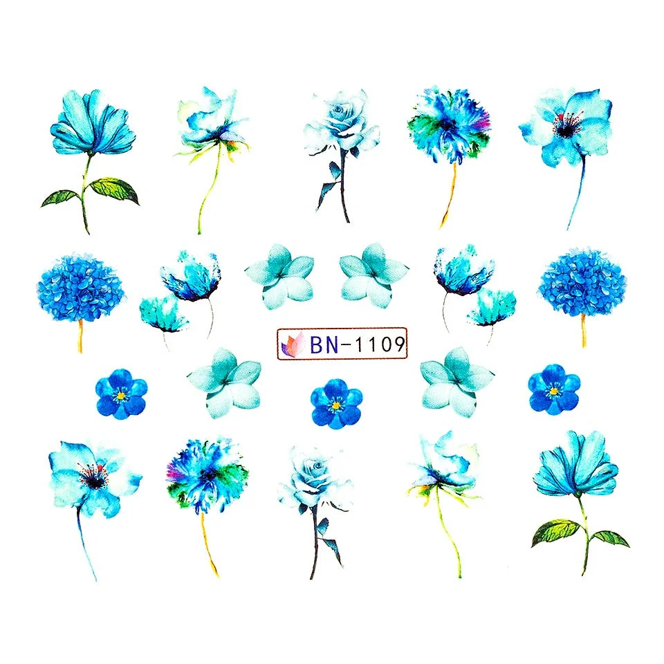 Tatuaj Unghii LUXORISE Spring Sky, BN-1109