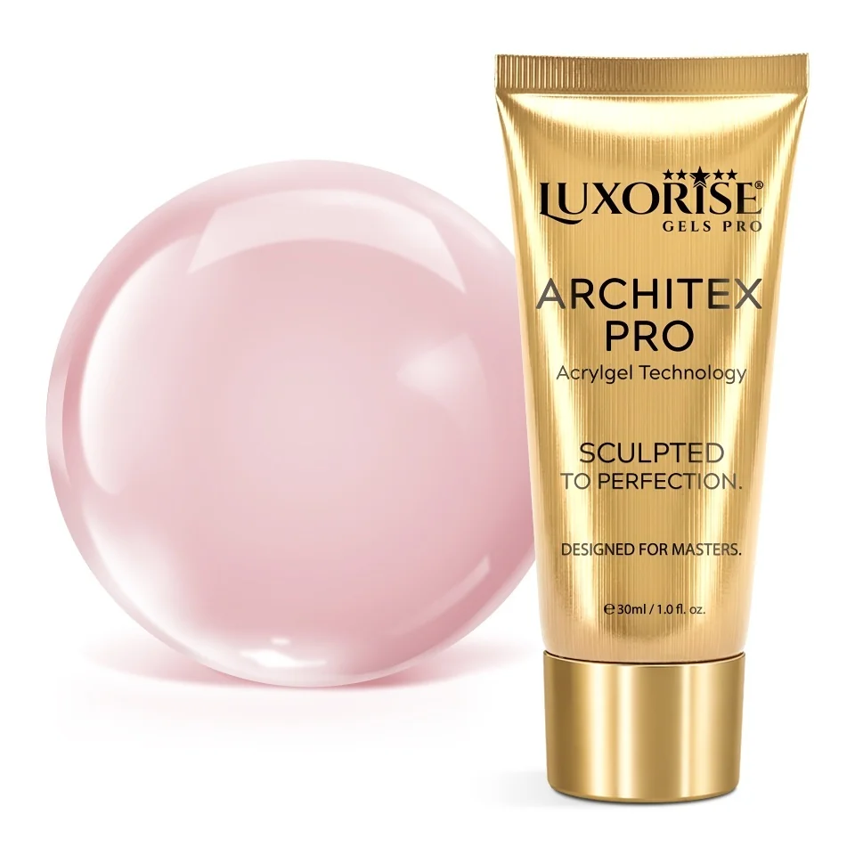 Polygel LUXORISE ARCHITEX PRO - Sculpted Nude Collection, Classy Nude, 30ml