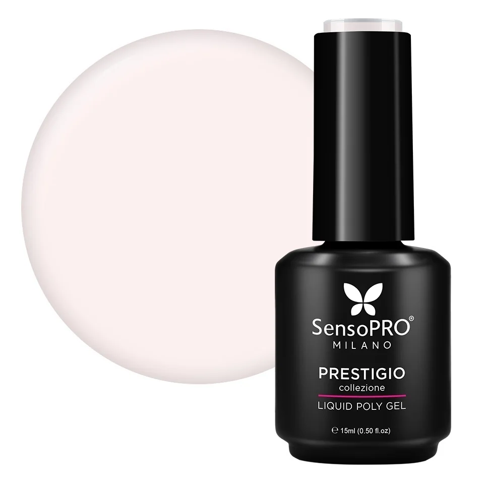Polygel Lichid SensoPRO Milano PRESTIGIO, Warm Rosewood, 15ml