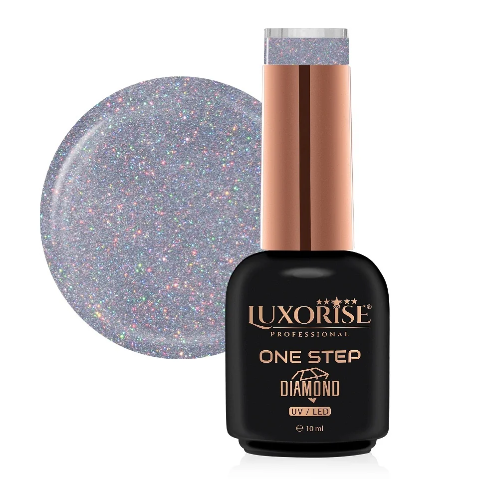 Oja Semipermanenta One Step Diamond LUXORISE - Blizzard Silver 10ml