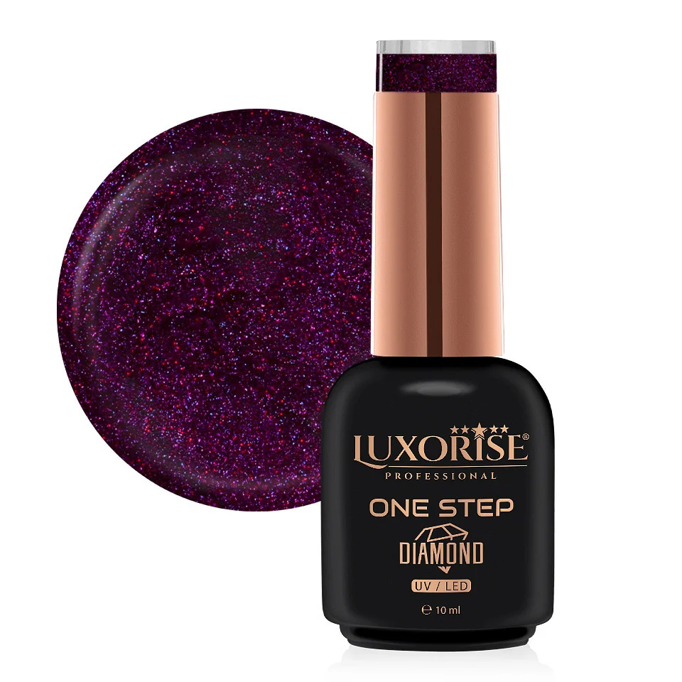 Oja Semipermanenta One Step Diamond LUXORISE - Radiant Berry 10ml