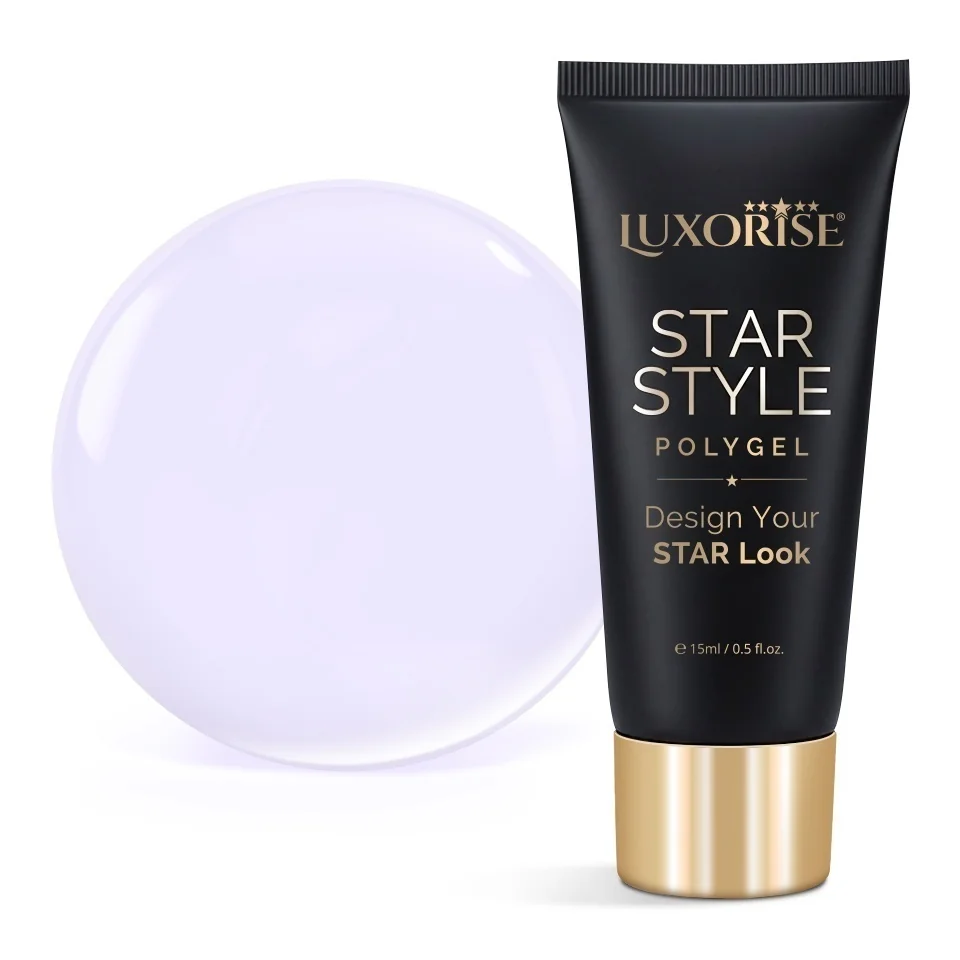 Polygel LUXORISE STAR STYLE - STAR DREAM Collection, Lilac Dreamscape, 15ml