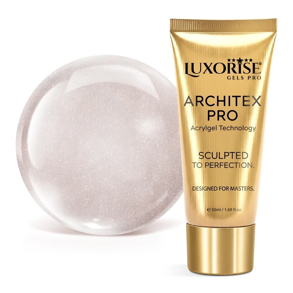Polygel LUXORISE ARCHITEX PRO - Divine Sheen Collection, Soft Prosecco, 50ml