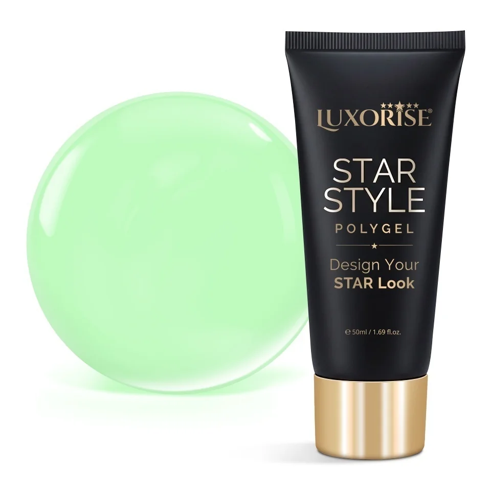 Polygel LUXORISE STAR STYLE - STAR DREAM Collection, Neon Desire, 50ml