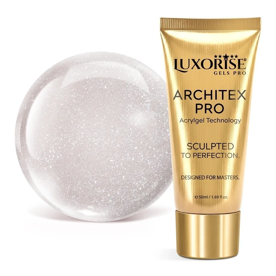 Polygel LUXORISE ARCHITEX PRO - Atelier Rosé Collection, Peach Poem, 50ml