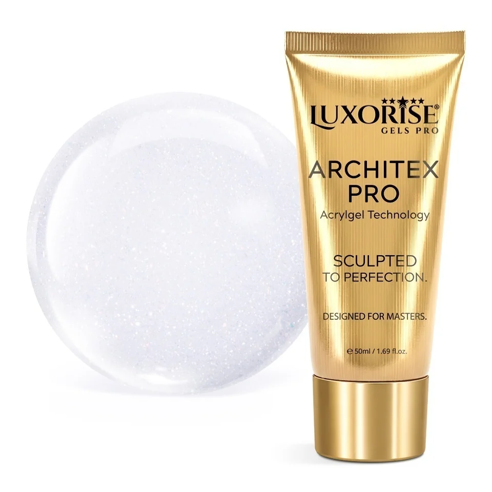 Polygel LUXORISE ARCHITEX PRO - Divine Sheen Collection, Angel Infusion, 50ml