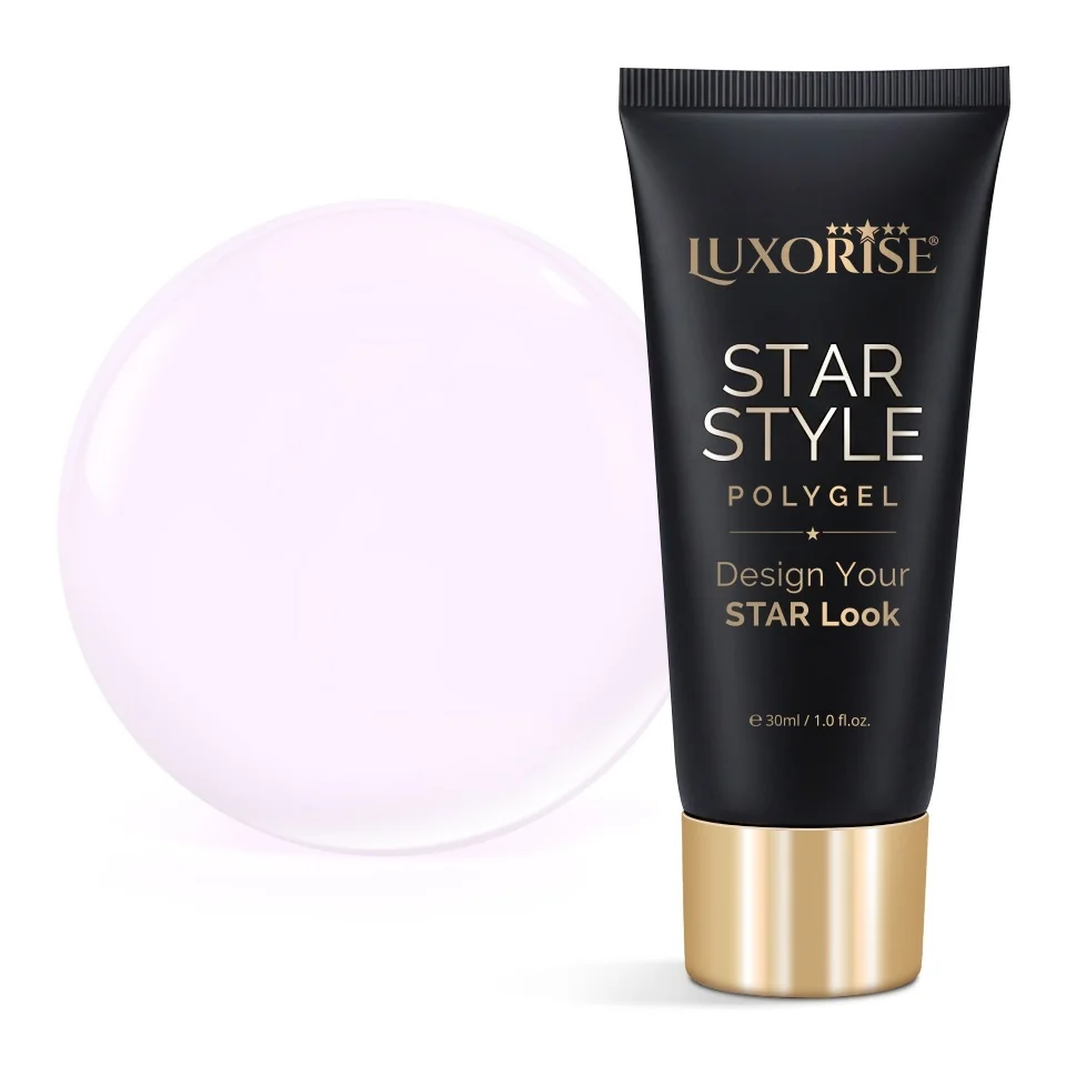 Polygel LUXORISE STAR STYLE - STAR DREAM Collection, Blush Fantasy, 30ml