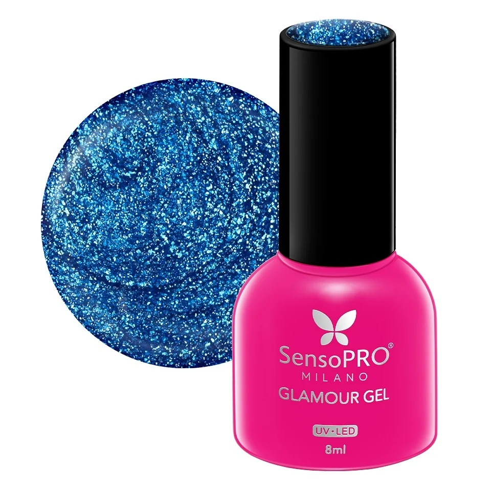 Oja Semipermanenta Glamour Gel SensoPRO Milano 8ml, Dress to Impress #73