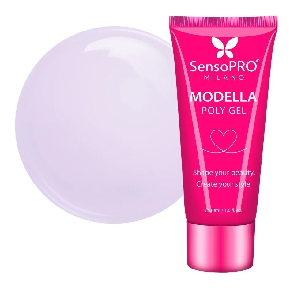 Polygel MODELLA SensoPRO Milano - Lavender Pop, 30ml