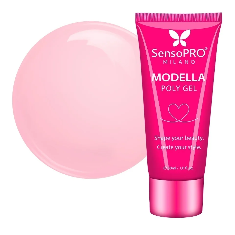 Polygel MODELLA SensoPRO Milano - Toffee Nude, 30ml