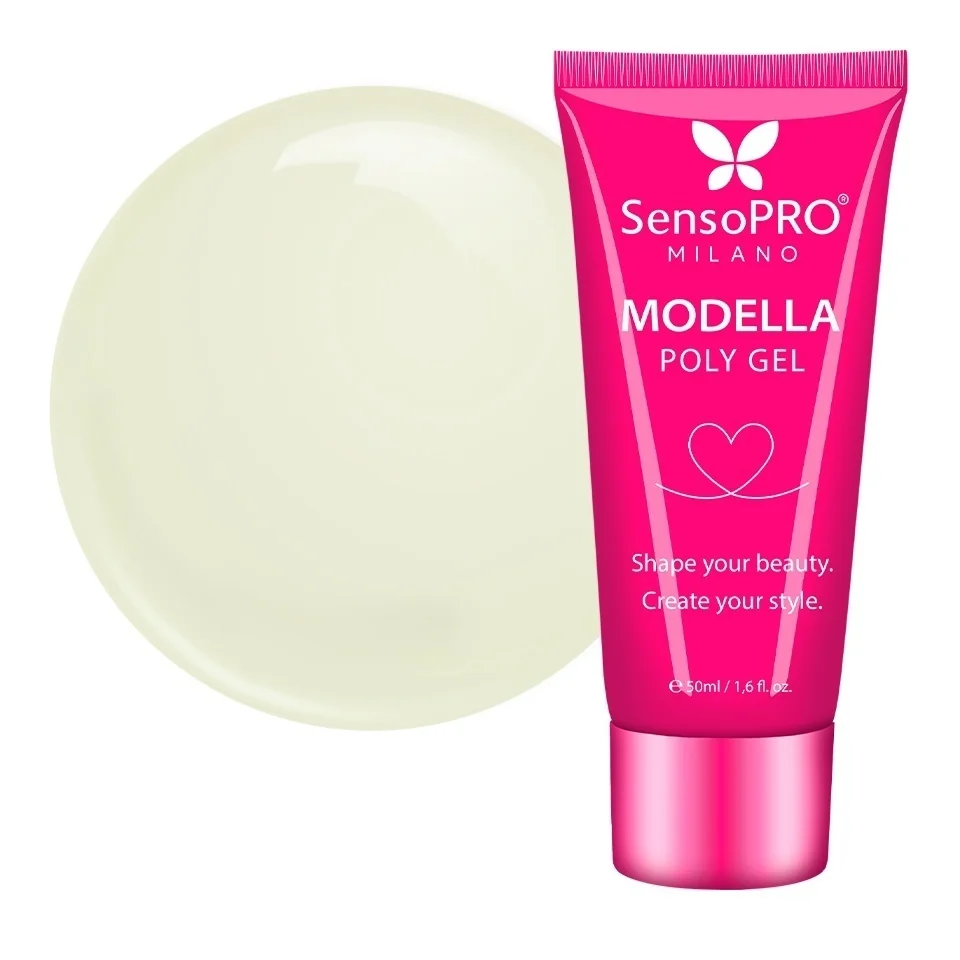 Polygel MODELLA SensoPRO Milano - Lemon Breeze, 50ml