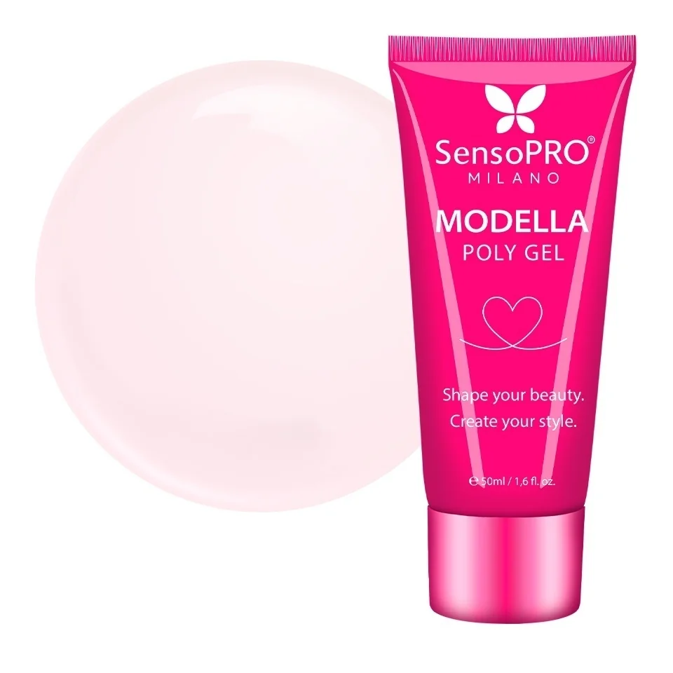 Polygel MODELLA SensoPRO Milano - Pure Blush, 50ml